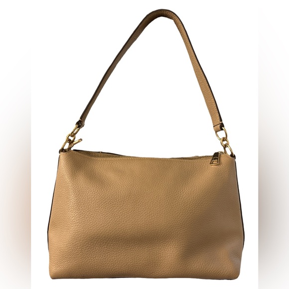 Small Marlon Coach Shoulder Bag Taupe - Picture 7 of 10
